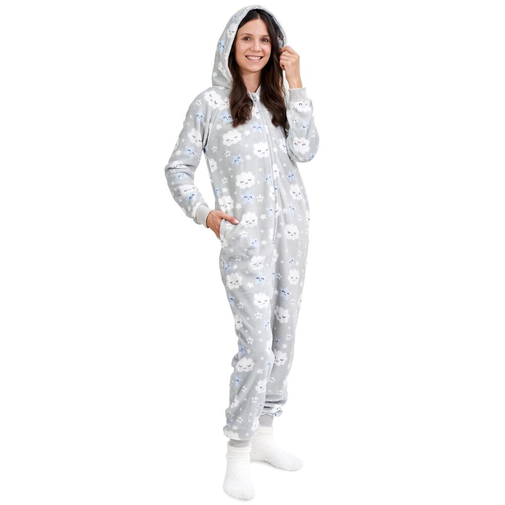 4979 Adult Onesie Pajamas , Cute Onesie , Onesies for Teens, Fleece Teen